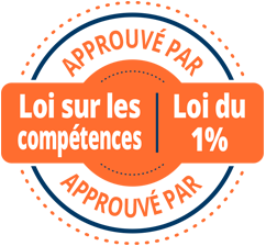Approuvé par Loi sur les compétences 1%